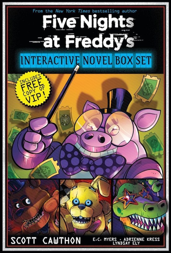 Front cover_Five Nights at Freddy's Interactive Novel Box Set