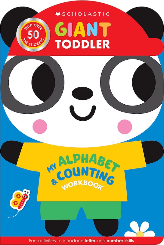 Front cover_Giant Toddler: My Alphabet & Counting Workbook (Scholastic Early Learners)
