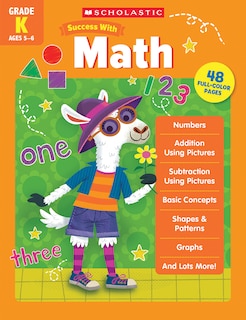 Front cover_Scholastic Success with Math (K)