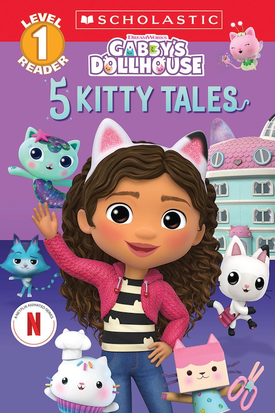 Couverture_Gabby's Dollhouse: 5 Kitty Tales (Level 1 Reader Collection)