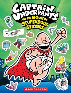 Front cover_Captain Underpants: The Official Sticker Book