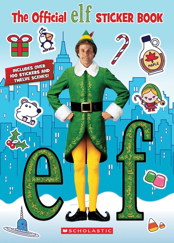 Front cover_Elf: The Official Sticker Book