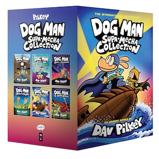 Front cover_Dog Man Supa-Mecha Collection (Dog Man #7-12 Box Set)