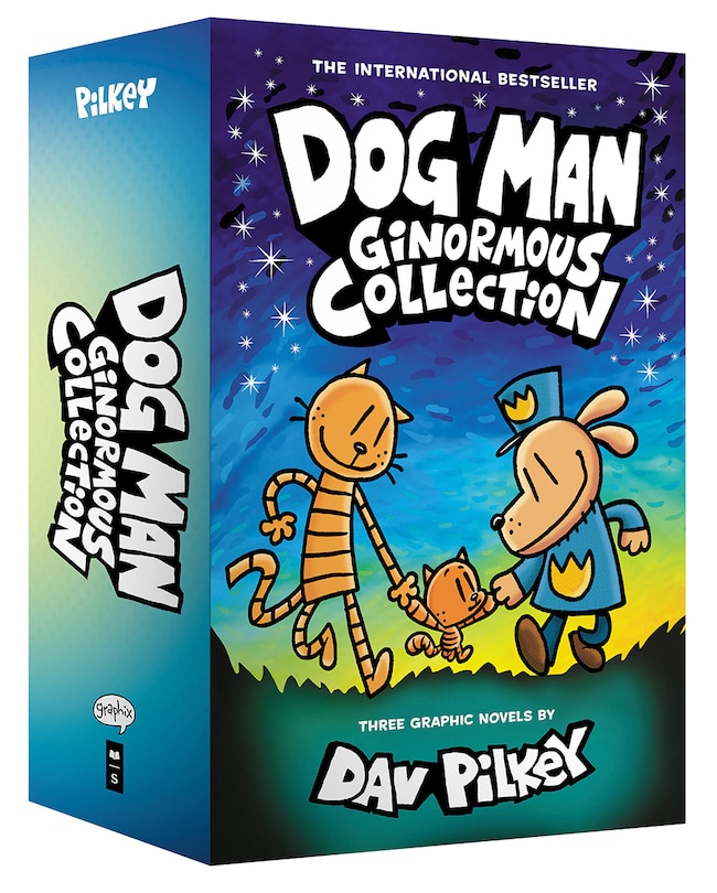 Front cover_Dog Man Ginormous Collection (Dog Man #10-12 Box Set)