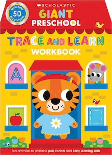Couverture_Giant Preschool: Trace and Learn Workbook (Scholastic Early Learners)