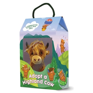 Front cover_Adopt a Highland Cow (Adopt a...): Book and Plush