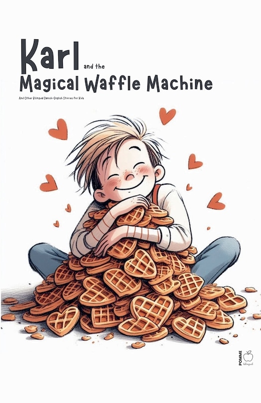 Front cover_Karl and the Magical Waffle Machine And Other Bilingual Danish-English Stories for Kids