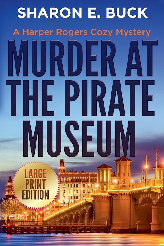 Couverture_Murder at the Pirate Museum - LARGE PRINT
