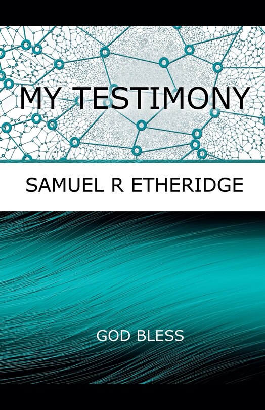 Front cover_My Testimony