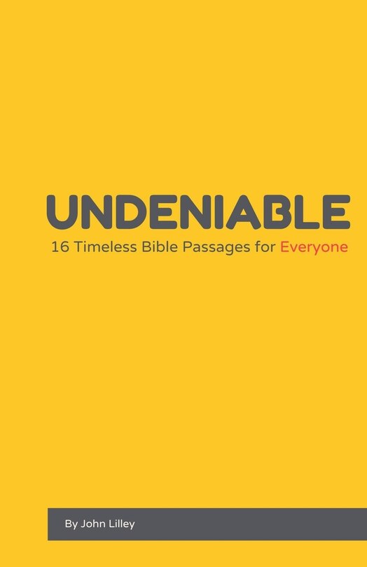 Front cover_Undeniable