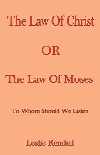 Front cover_The Law Of Christ