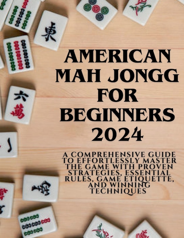 Front cover_American Mahjong for Beginners 2024
