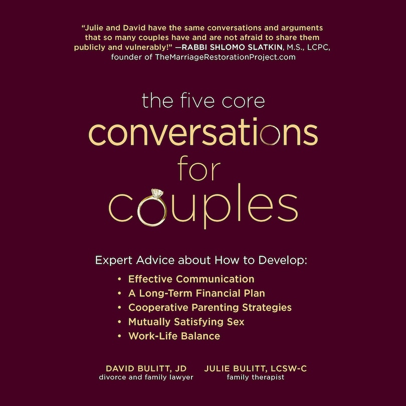 Front cover_The Five Core Conversations for Couples