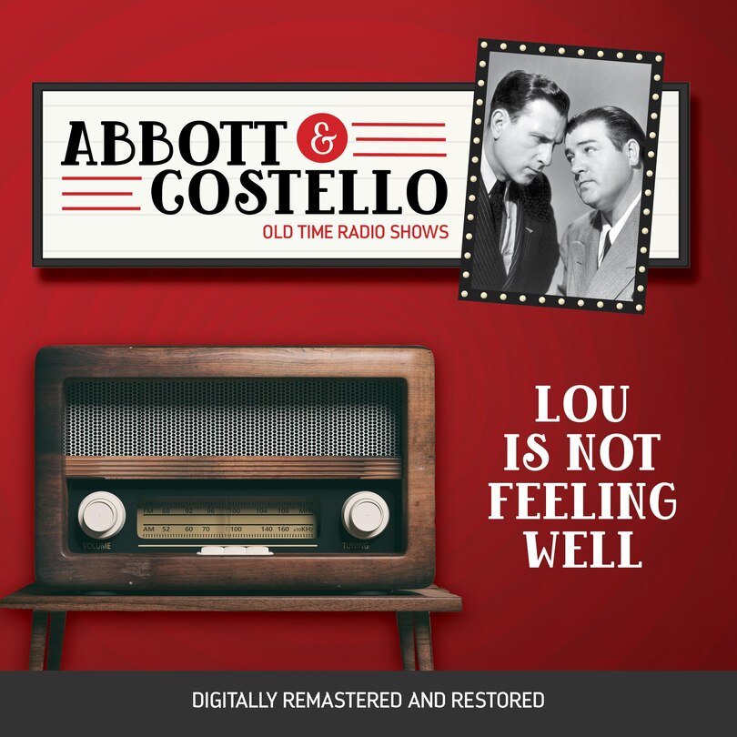 Front cover_Abbott and Costello: Lou Is Not Feeling Well