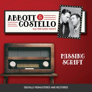 Couverture_Abbott and Costello: Missing Script