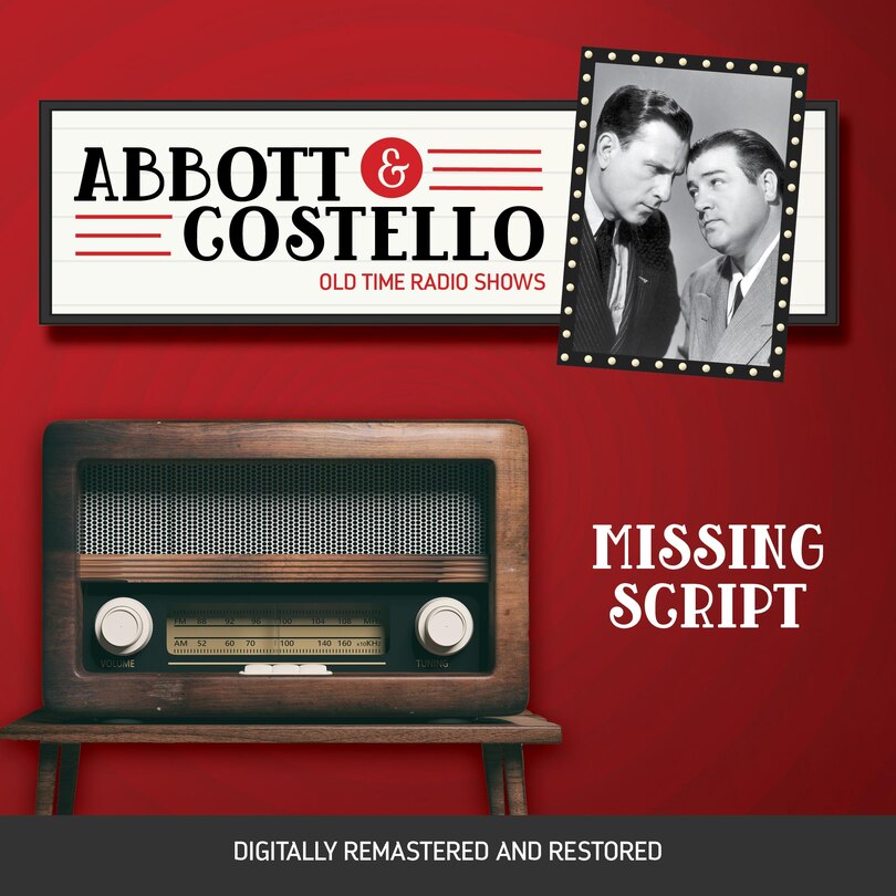 Front cover_Abbott and Costello: Missing Script