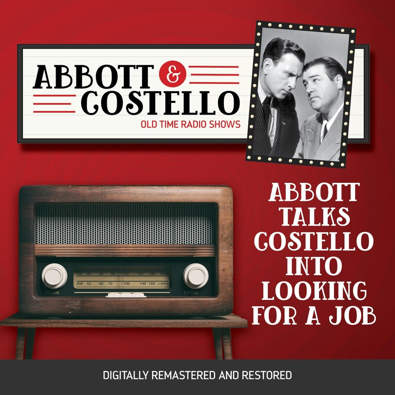 Front cover_Abbott and Costello: Abbott Talks Costello into Looking for a Job