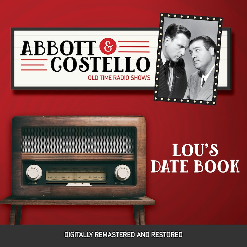 Front cover_Abbott and Costello: Lou's Date Book