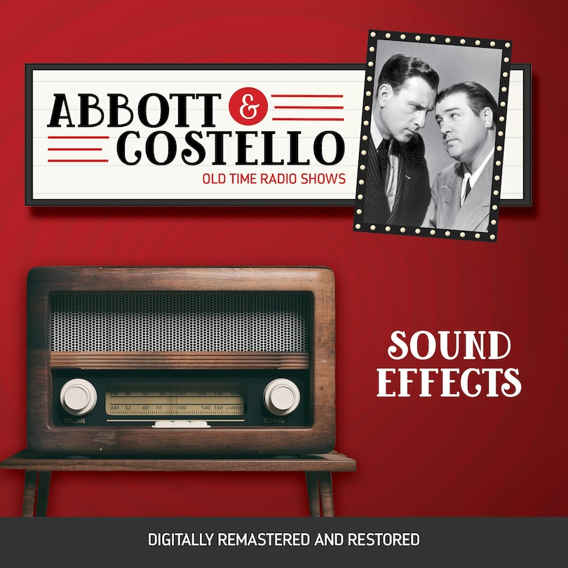 Couverture_Abbott and Costello: Sound Effects