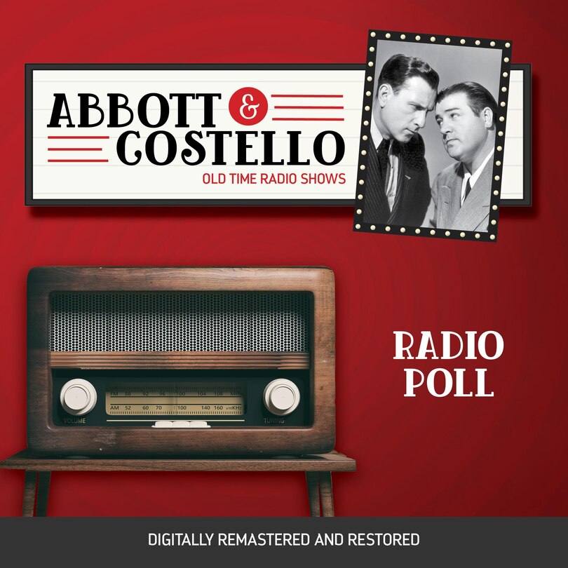 Couverture_Abbott and Costello: Radio Poll