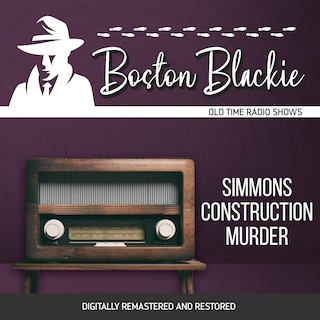 Couverture_Boston Blackie: Simmons Construction Murder