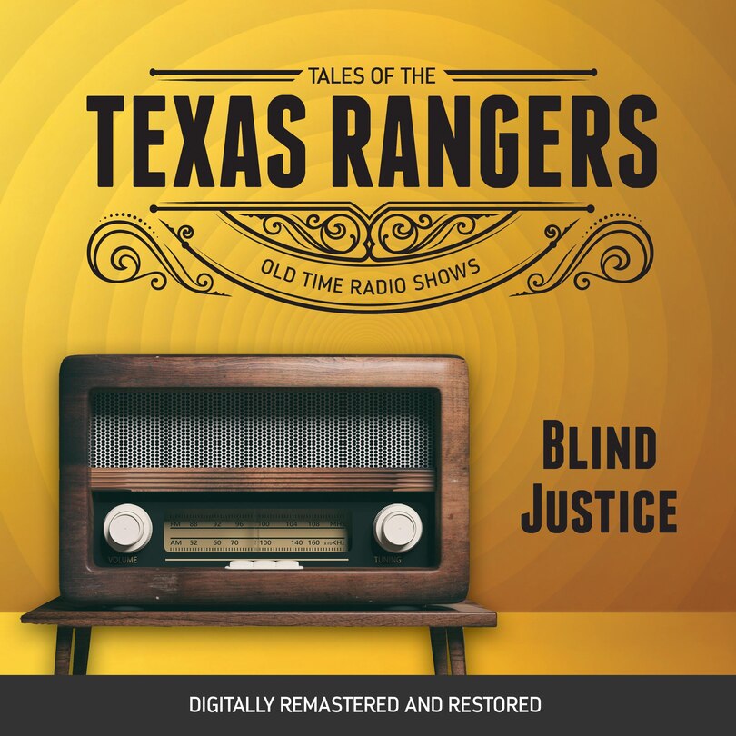 Front cover_Tales of the Texas Rangers: Blind Justice