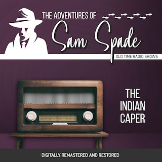 Front cover_The Adventures of Sam Spade: The Indian Caper
