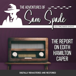 Couverture_The Adventures of Sam Spade: The Report on Edith Hamilton Caper