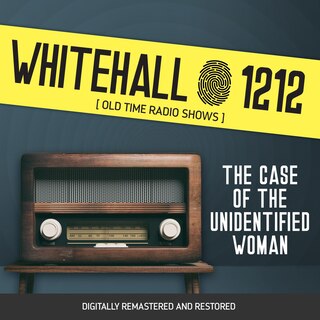 Couverture_Whitehall 1212: The Case of The Unidentified Woman