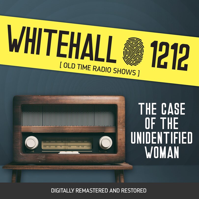Couverture_Whitehall 1212: The Case of The Unidentified Woman
