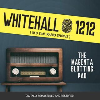 Front cover_Whitehall 1212: The Magenta Blotting Pad