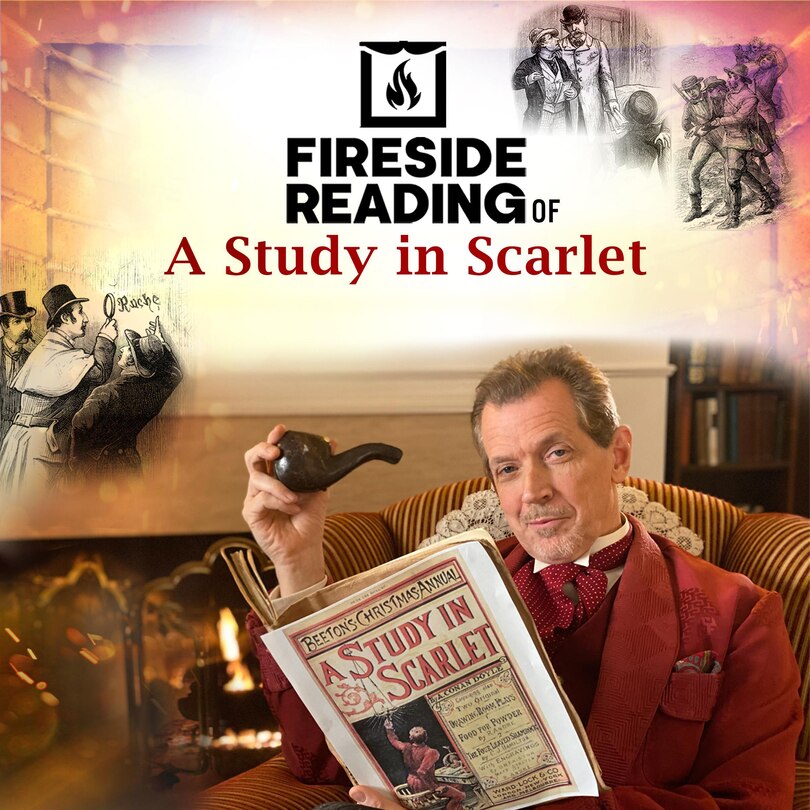 Front cover_Fireside Reading of A Study in Scarlet