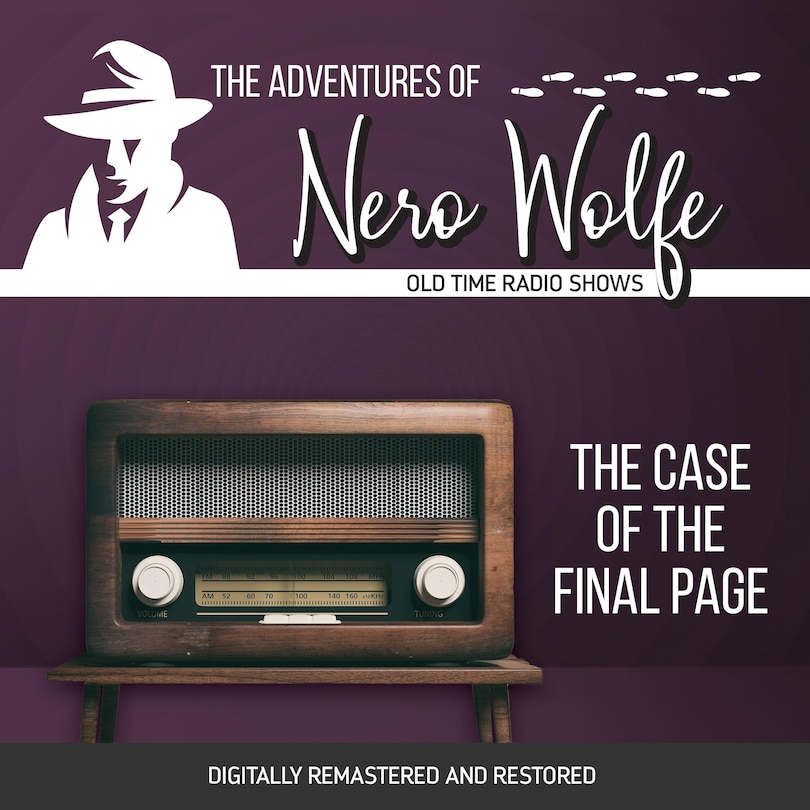 Front cover_The Adventures of Nero Wolfe: The Case of the Final Page