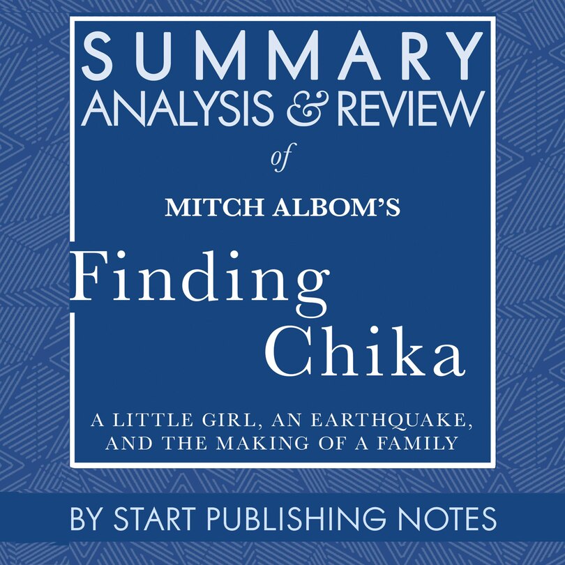 Finding Chika By Mitch Albom - Hardcover, 2019 - Very Good Condition 2 thumbnail image