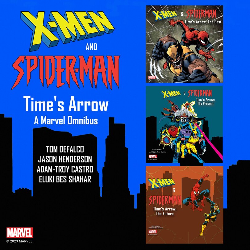 Front cover_X-Men and Spider-Man: Time's Arrow