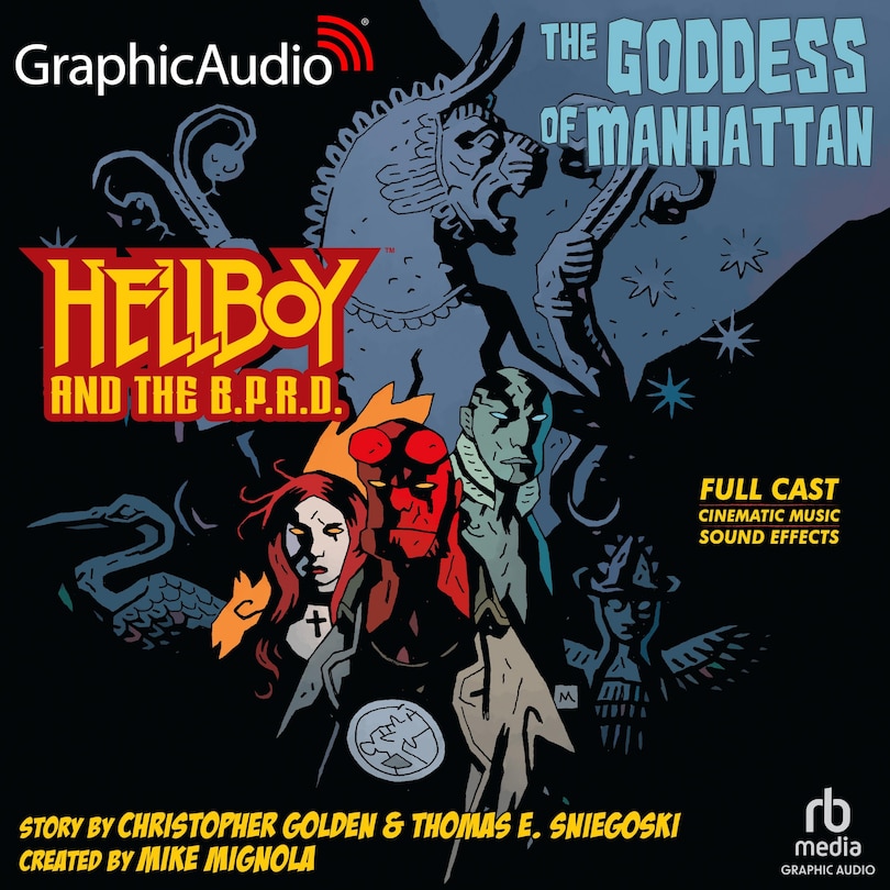 Front cover_Hellboy and The BPRD: The Goddess of Manhattan [Dramatized Adaptation]