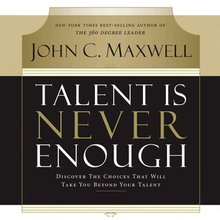 Front cover_Talent Is Never Enough