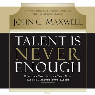 Front cover_Talent Is Never Enough