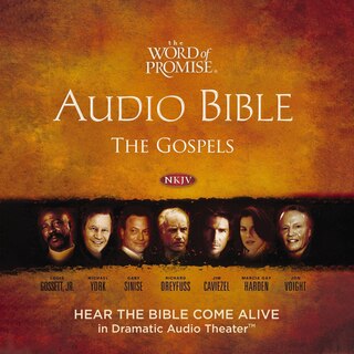 Front cover_Word of Promise Audio Bible - New King James Version, NKJV: The Gospels