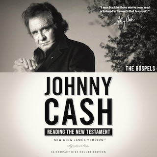 Front cover_Johnny Cash Reading the New Testament Audio Bible - New King James Version, NKJV: The Gospels