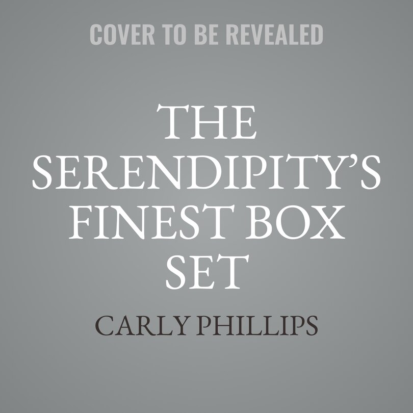 Front cover_The Serendipity’s Finest Series