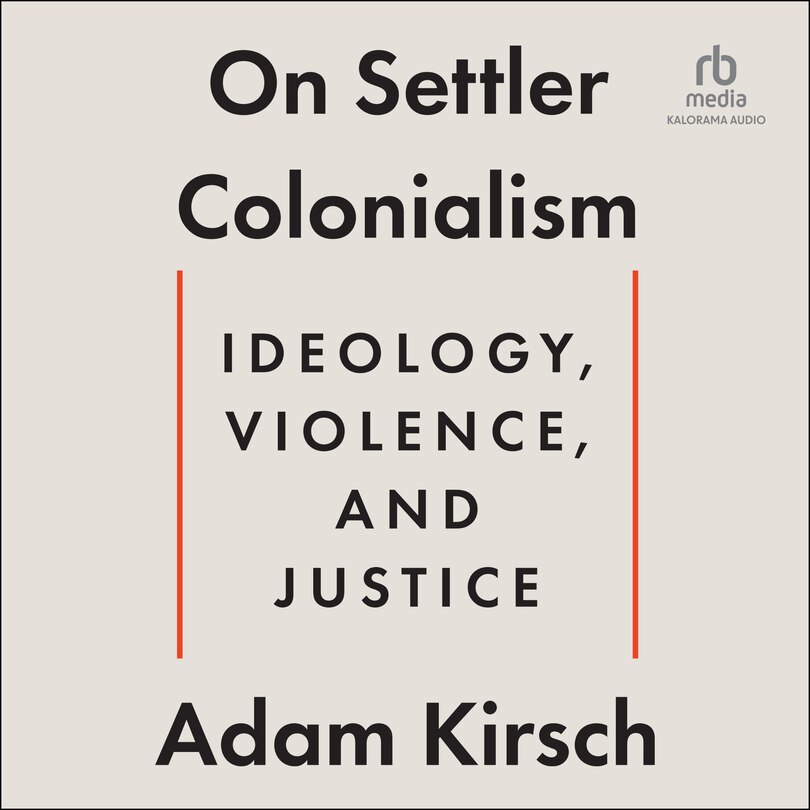 Front cover_On Settler Colonialism