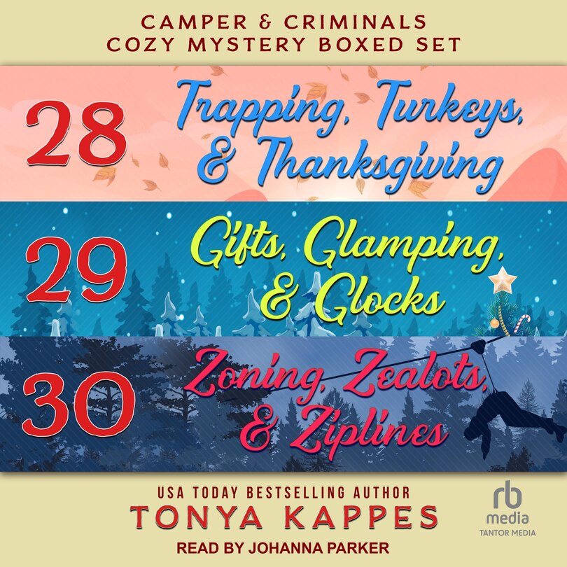 Camper and Criminals Cozy Mystery Boxed Set: Books 28-30