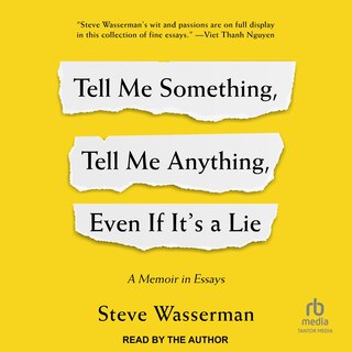 Couverture_Tell Me Something, Tell Me Anything, Even If It's a Lie