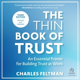 Front cover_The Thin Book of Trust, Third Edition