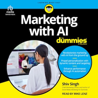 Front cover_Marketing with AI For Dummies