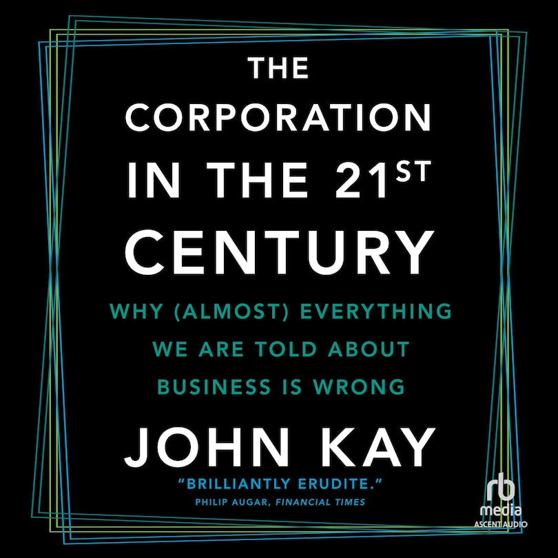 Front cover_The Corporation in the 21st Century