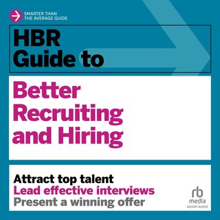 Front cover_HBR Guide to Better Recruiting and Hiring