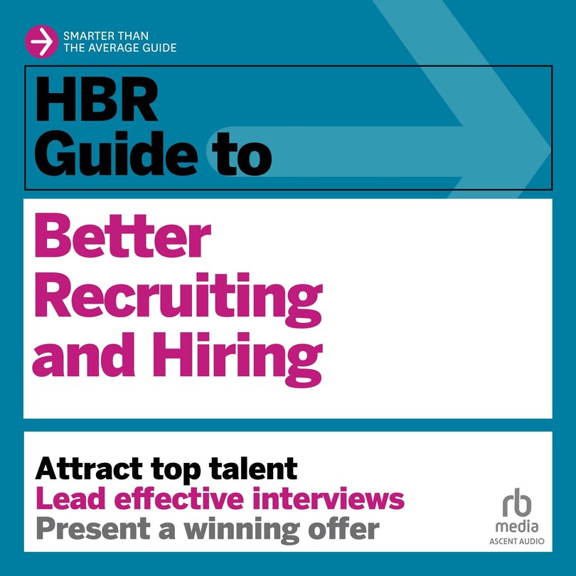 Front cover_HBR Guide to Better Recruiting and Hiring