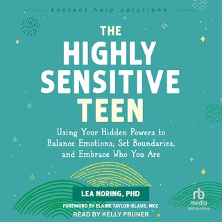 Front cover_The Highly Sensitive Teen